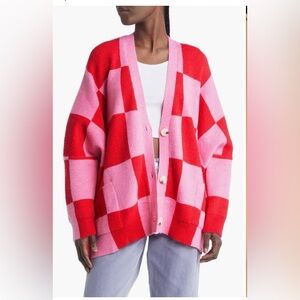 Dressed in Lala ‘Love You’ Oversized Cardigan Size S\M